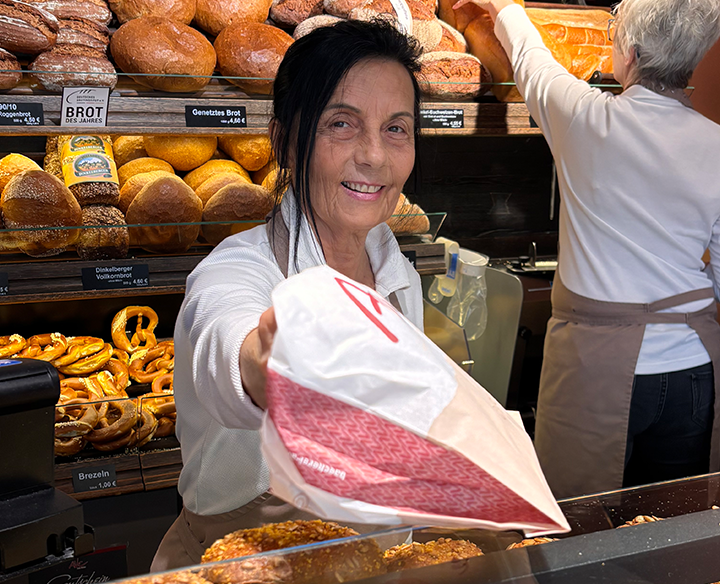 Bild von Verkäuferin